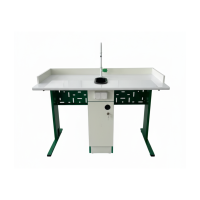 Стол ученический двухместный лабораторный с раковиной и розетками