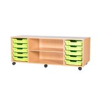 Шкаф с лотками - PF WC04 - Каталог оборудования для учебных заведений и кабинетов ATTECH 