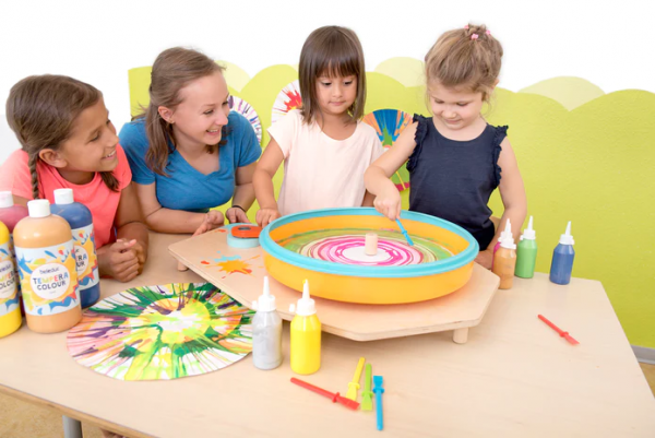 Центрифуга для творческих занятии "Летающие краски"