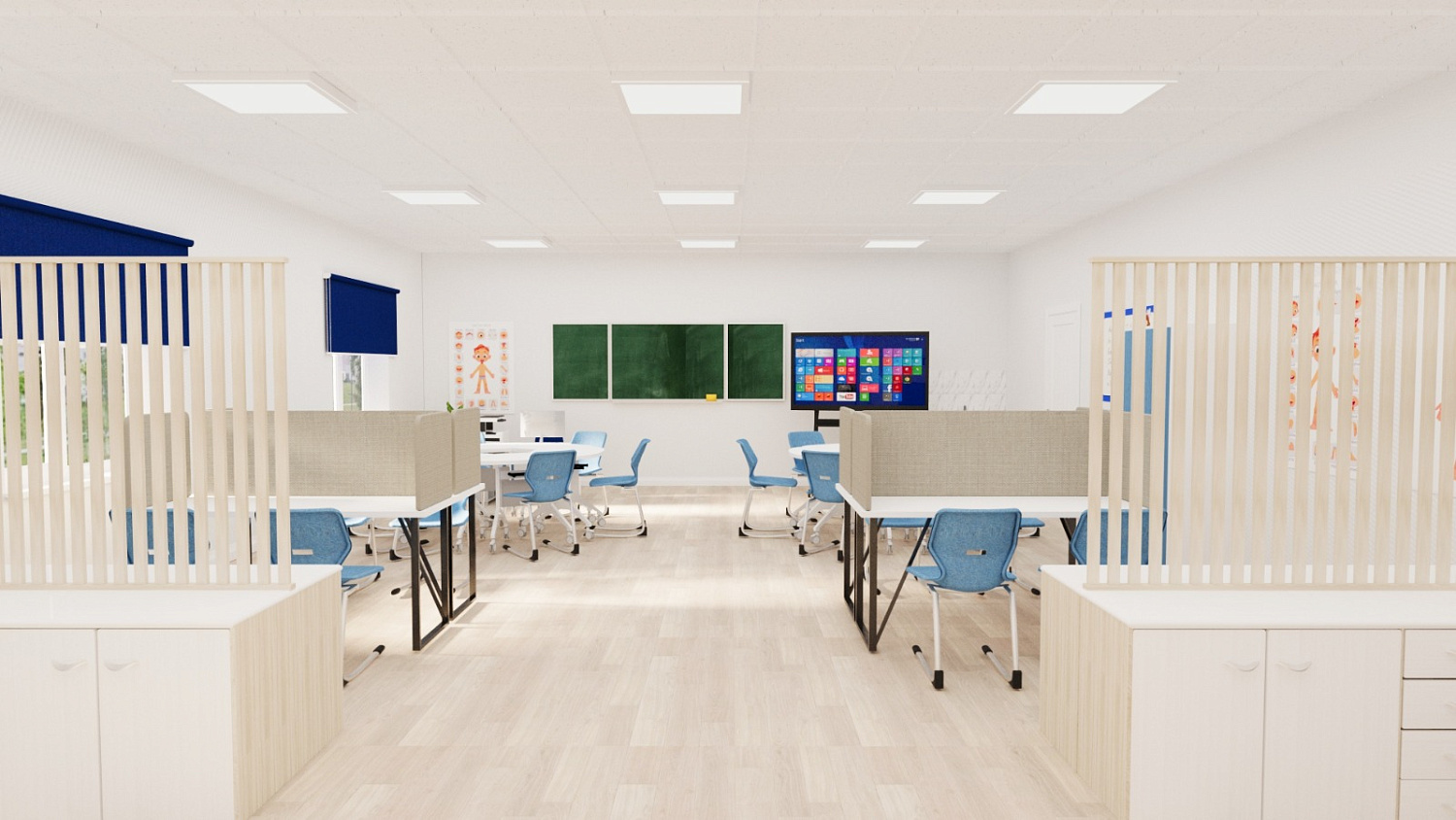 Оснащение кабинетов поддержки инклюзии