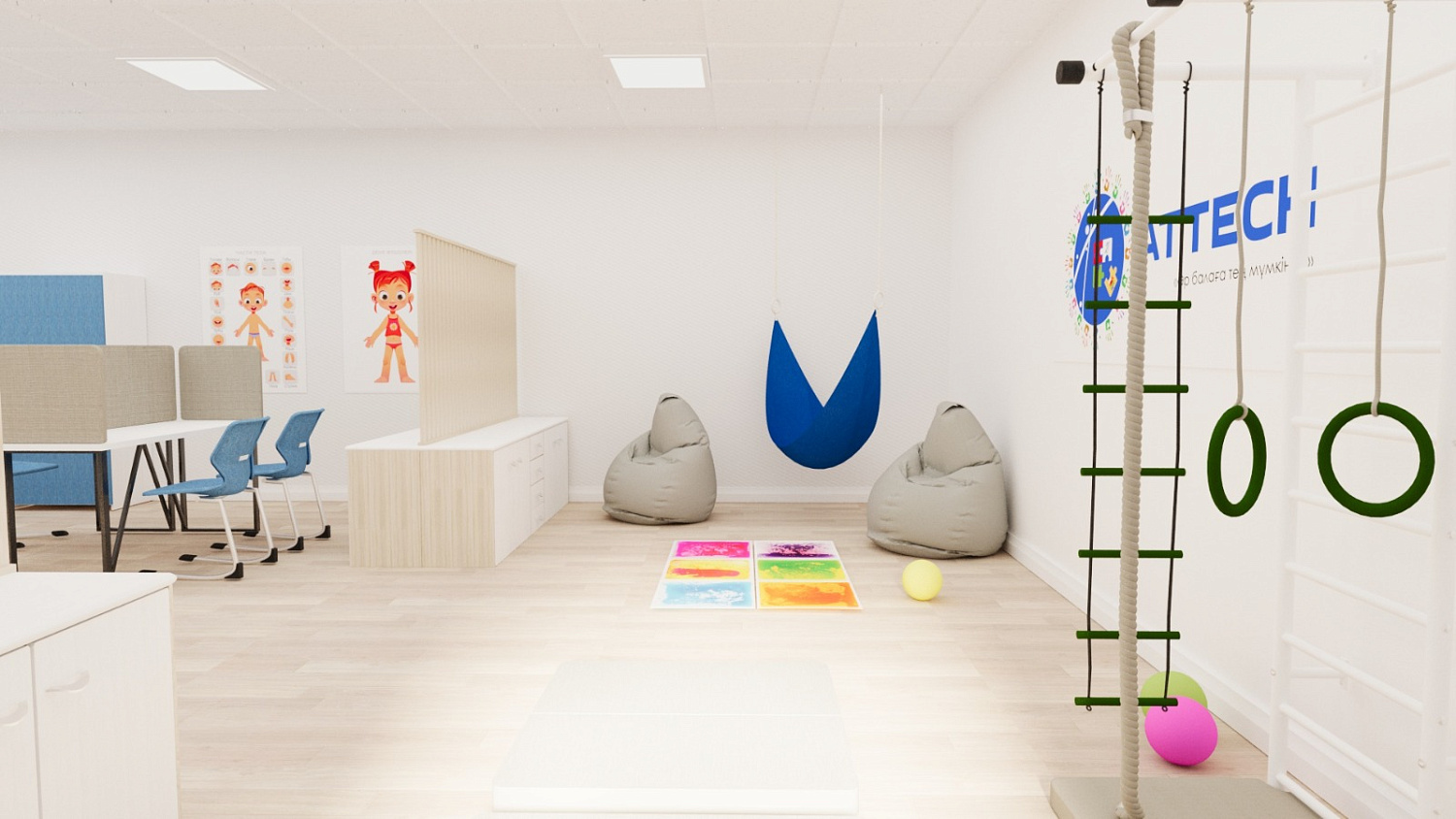 Оснащение кабинетов поддержки инклюзии