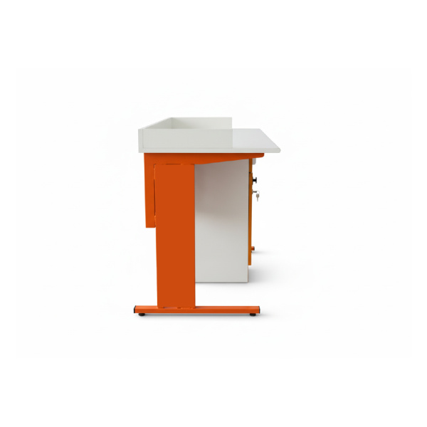 Стол ученический двухместный лабораторный с розетками