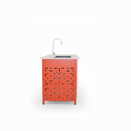 Стол демонстрационный  лабораторный с раковиной и розетками