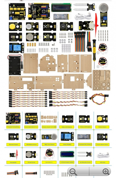 Набор "Умный дом" (с микроконтроллером UNO R3)
